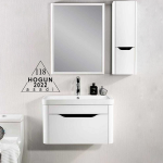 روشویی کابینتی دیواری سفید - گروه تولیدی هوگون